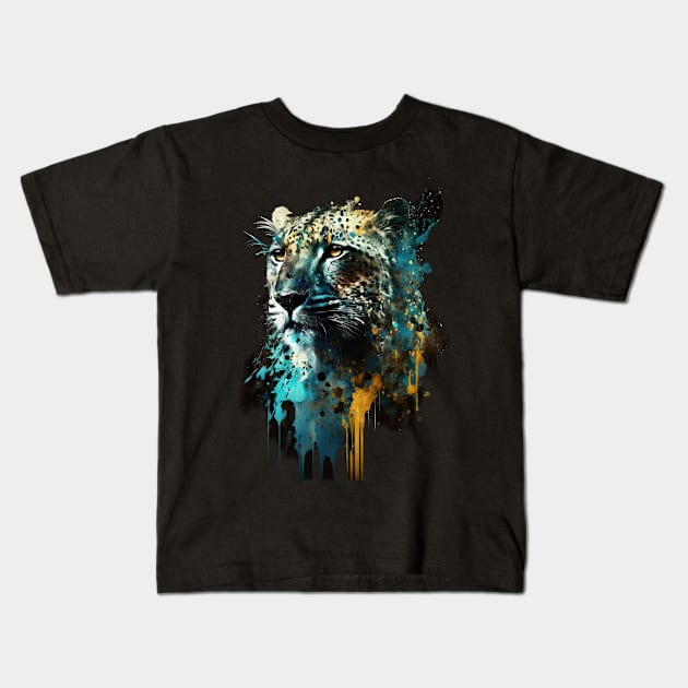 The Roar of Abstraction Kids T-Shirt by Starry Street